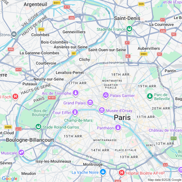 Approximate location