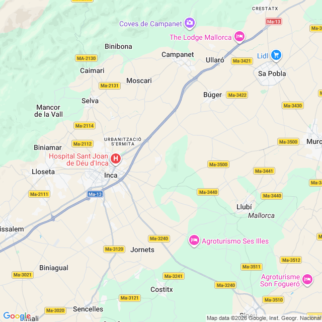Approximate location