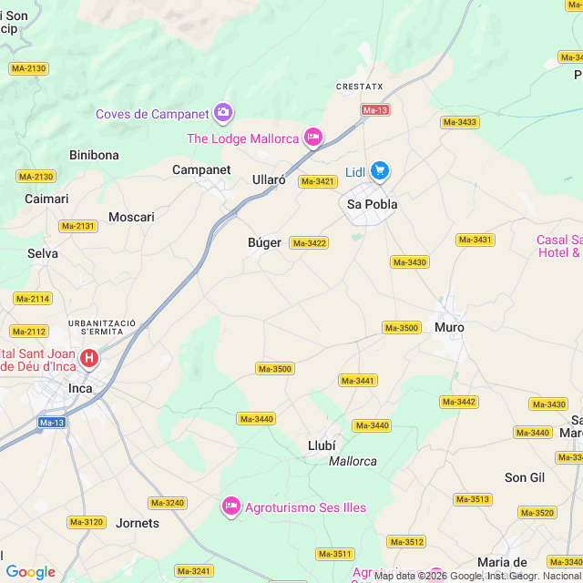 Approximate location