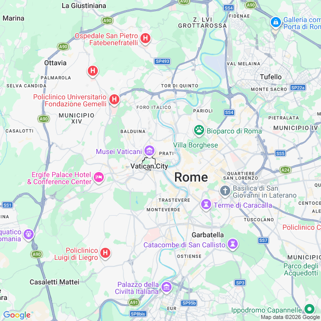 Approximate location
