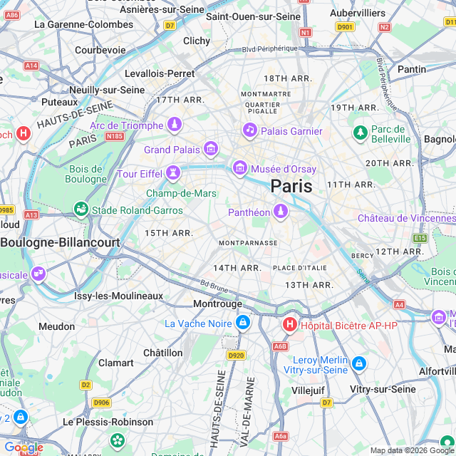 Approximate location