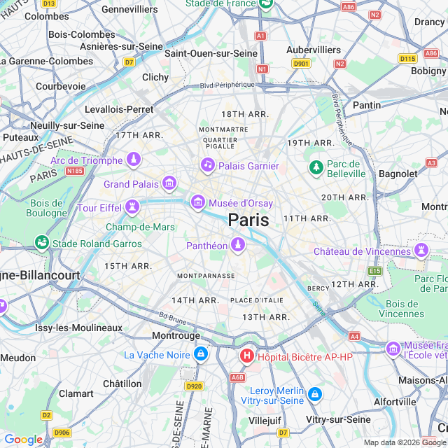 Approximate location