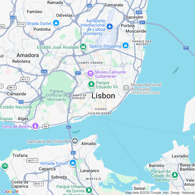 Approximate location