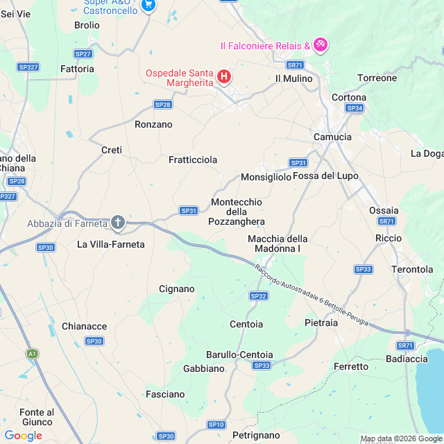 Approximate location