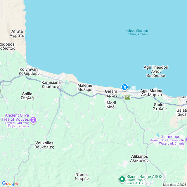 Approximate location
