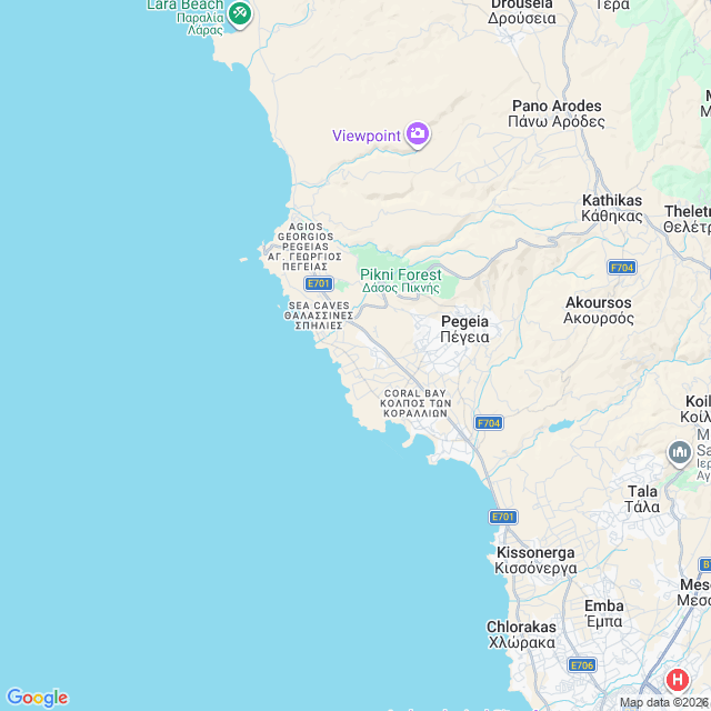 Approximate location