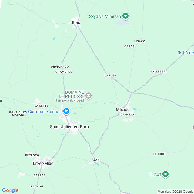 Approximate location