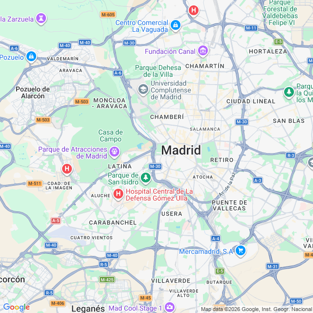 Approximate location
