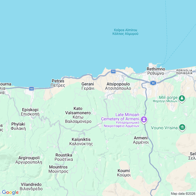 Approximate location