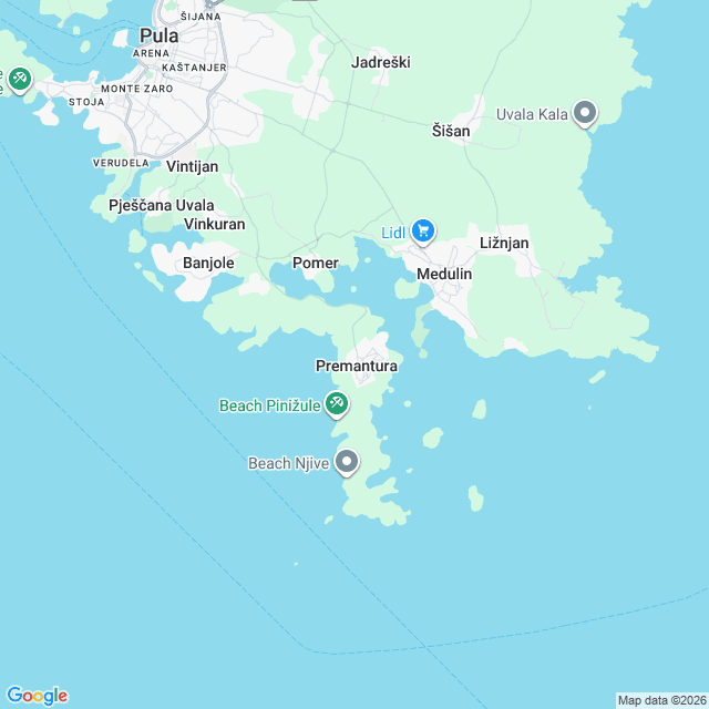 Approximate location