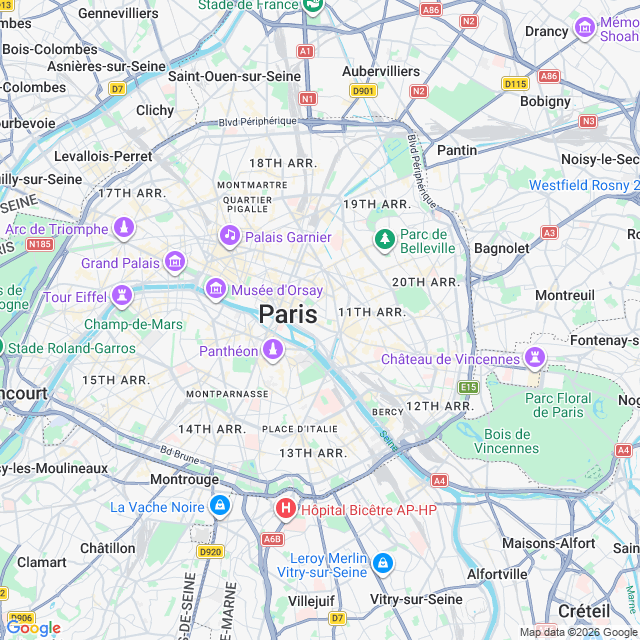 Approximate location