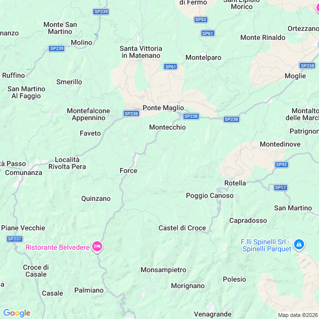 Approximate location