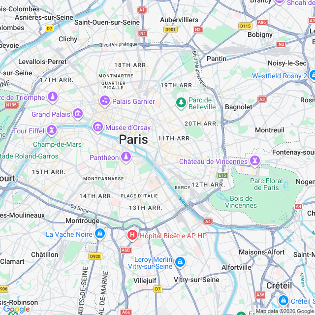 Approximate location