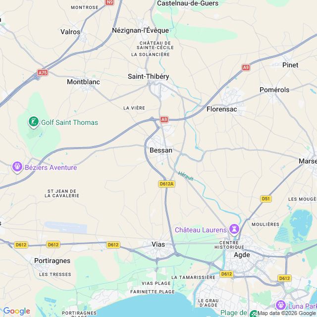 Approximate location