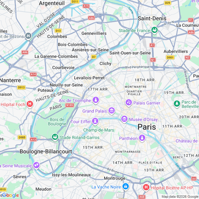 Approximate location