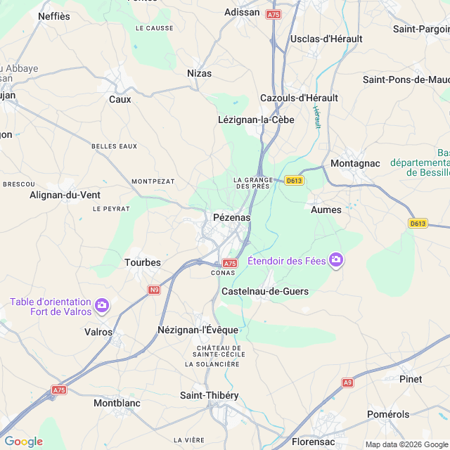Approximate location