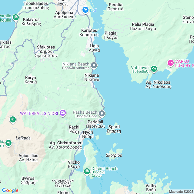 Approximate location