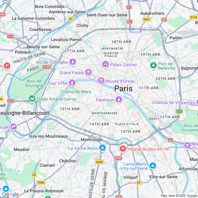 Approximate location