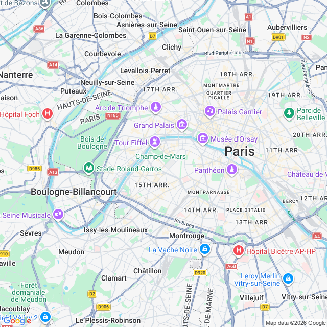 Approximate location