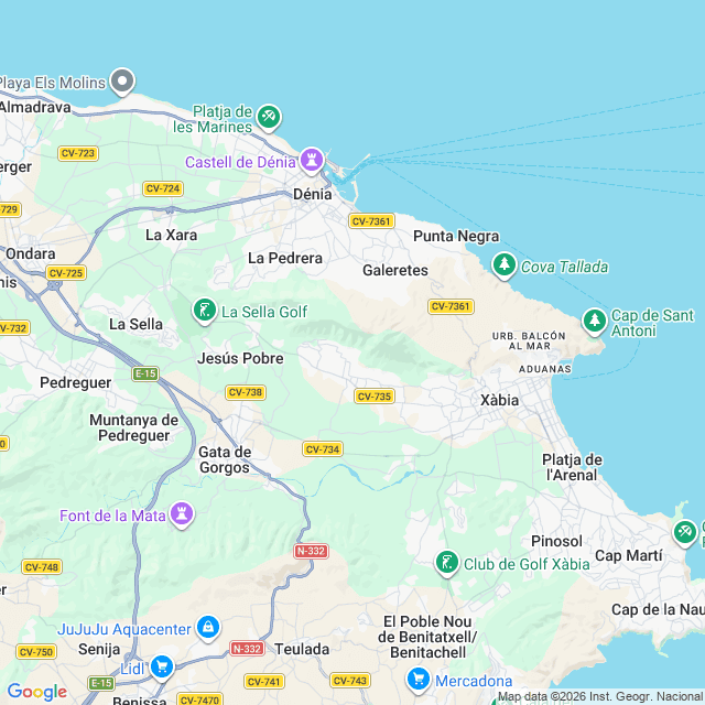 Approximate location