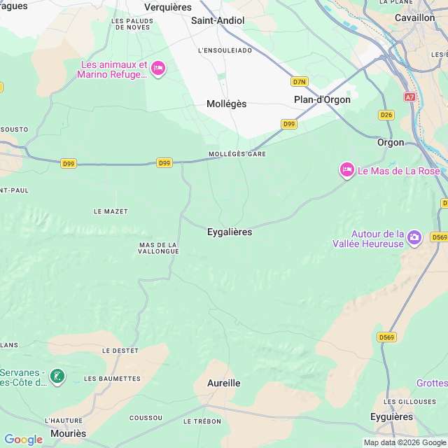 Approximate location