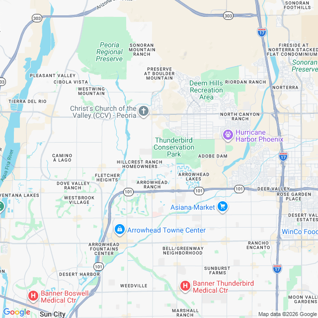 Approximate location