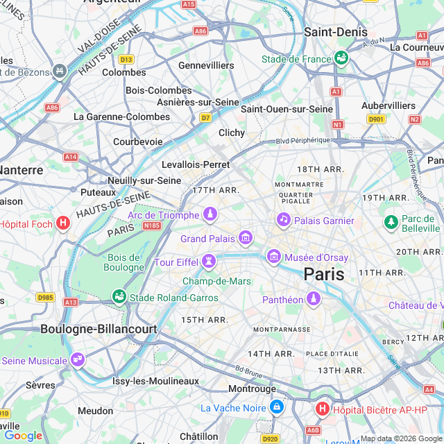 Approximate location