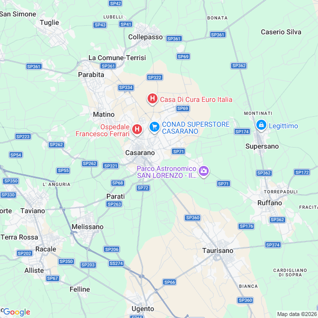 Approximate location
