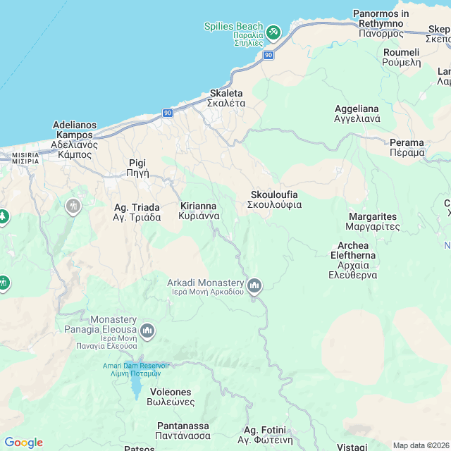 Approximate location