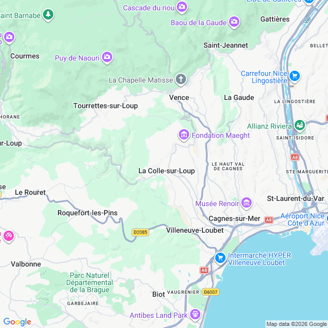 Approximate location