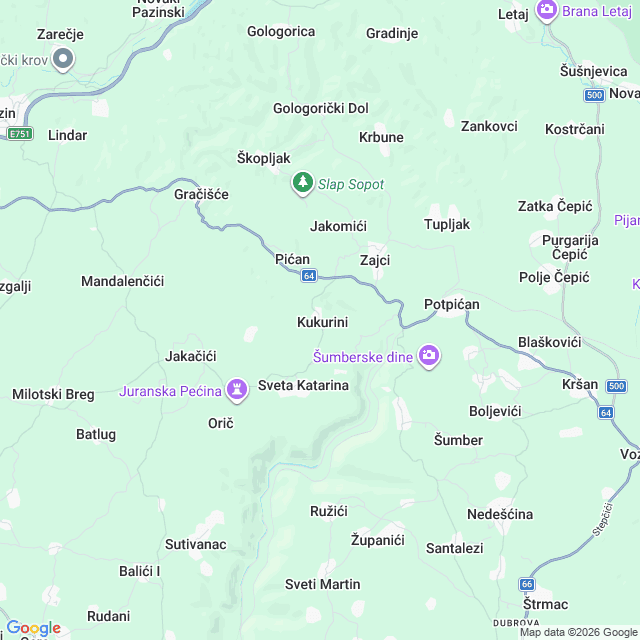 Approximate location