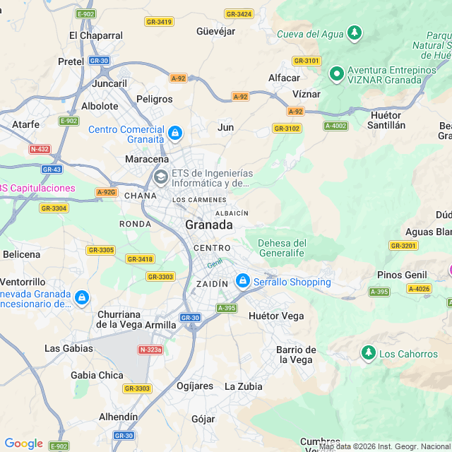 Approximate location