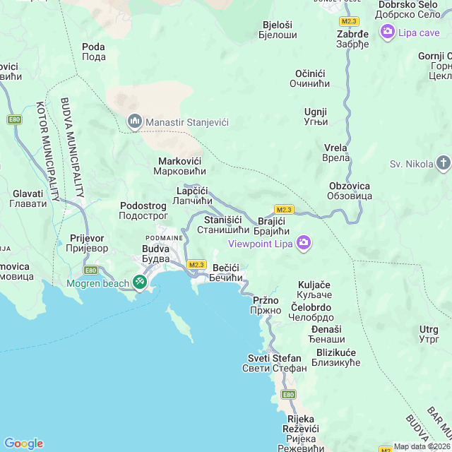 Approximate location
