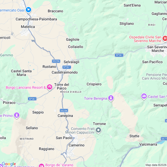 Approximate location