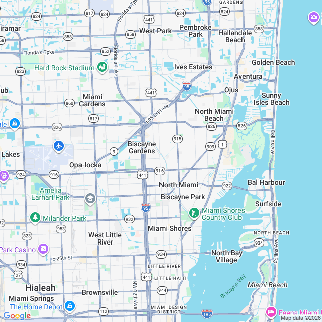 Approximate location