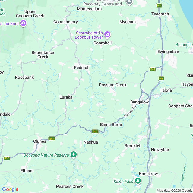 Approximate location
