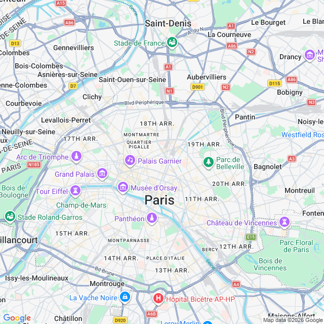 Approximate location