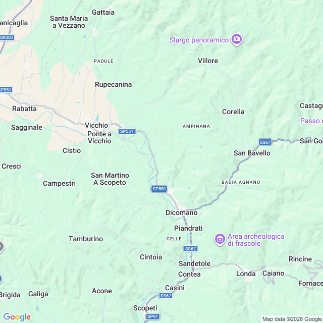 Approximate location