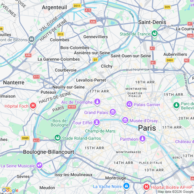 Approximate location