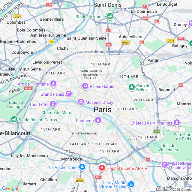 Approximate location