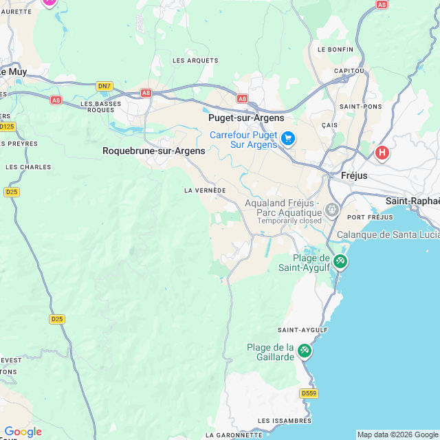 Approximate location