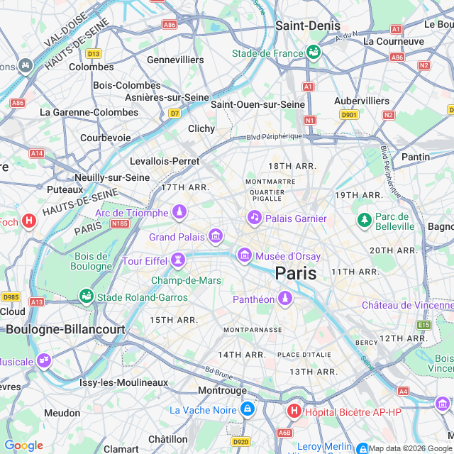 Approximate location