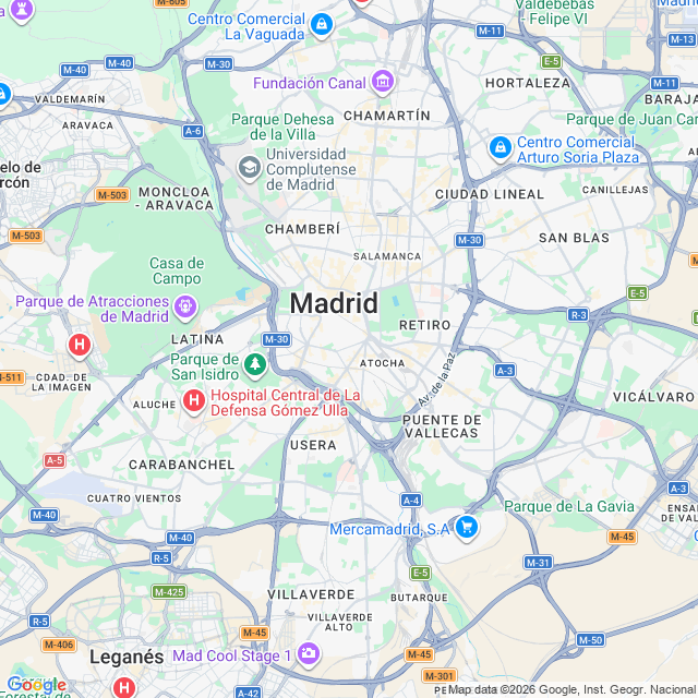 Approximate location
