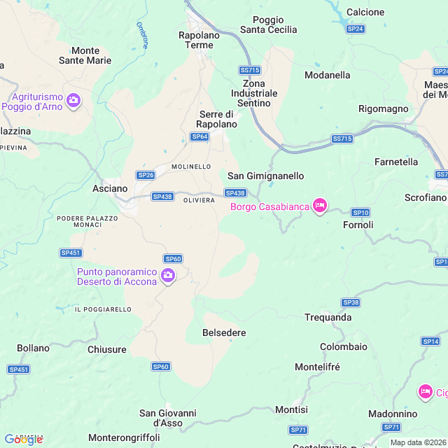Approximate location