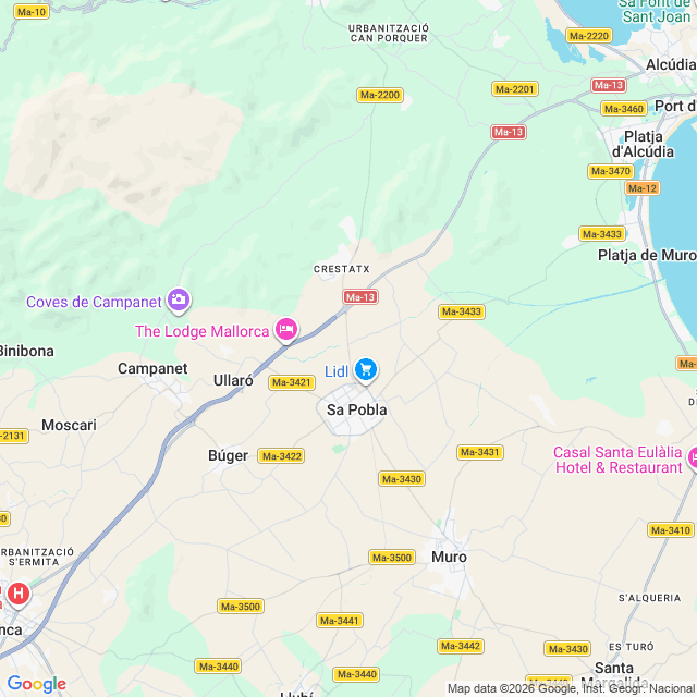 Approximate location