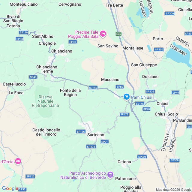 Approximate location
