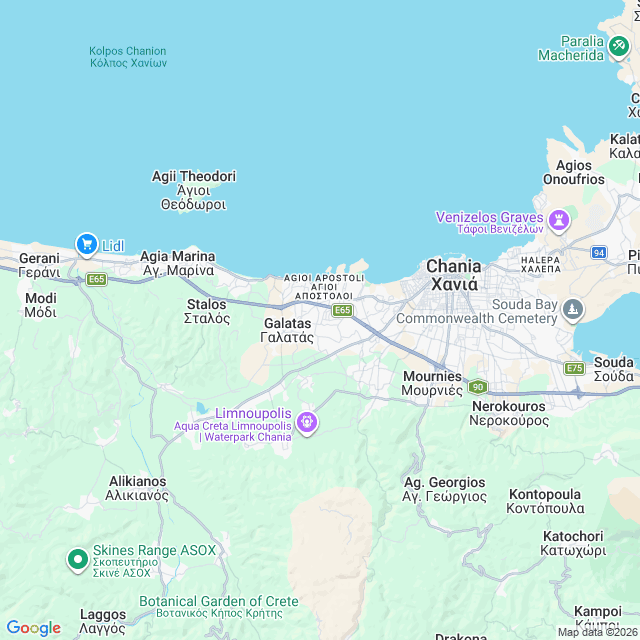 Approximate location