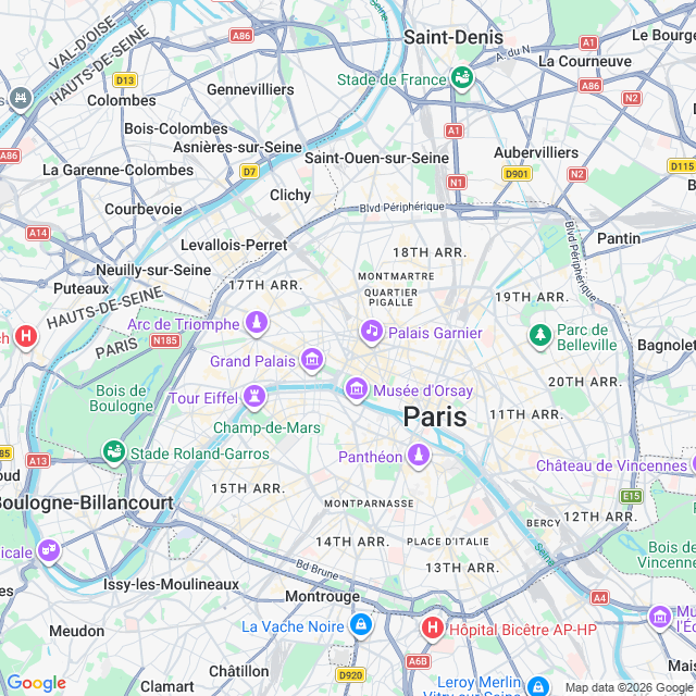Approximate location