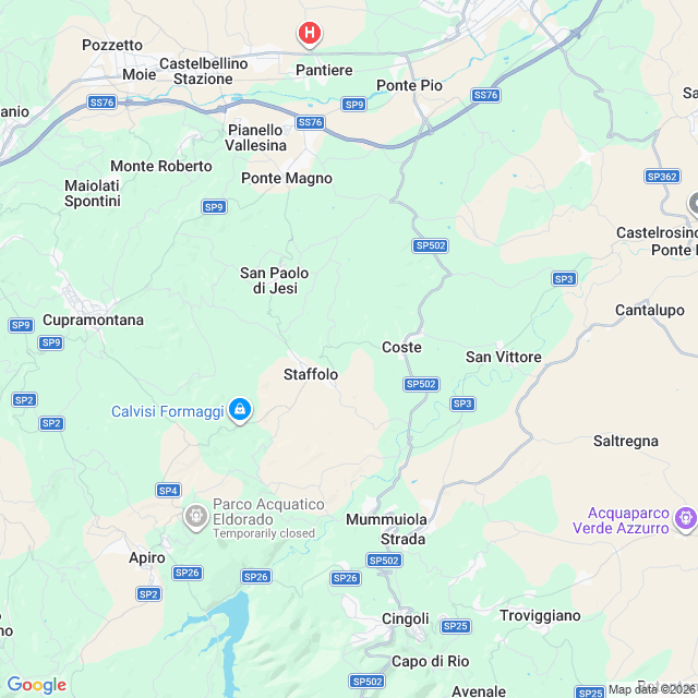 Approximate location