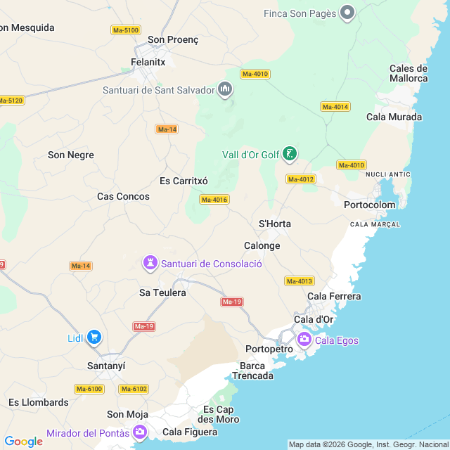 Approximate location